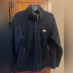 New with tags- LL Bean Mens zip up fleece with lining